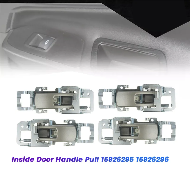 Better-4Pcs Inside Door Handle Pull Kit 15926295 15926296 For Equinox Pontiac Torrent 2005-2009 Front Rear Left Right
Better-4Pcs Inside Door Handle Pull Kit 15926295 15926296 For Equinox Pontiac Torrent 2005-2009 Front Rear Left Right