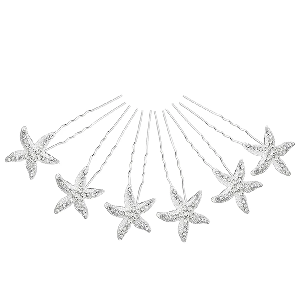 6 Pcs Hair Stick U Shaped Pins Barrettes Manual Women Hairpins Bridal Clips Bride
6 Pcs Hair Stick U Shaped Pins Barrettes Manual Women Hairpins Bridal Clips Bride