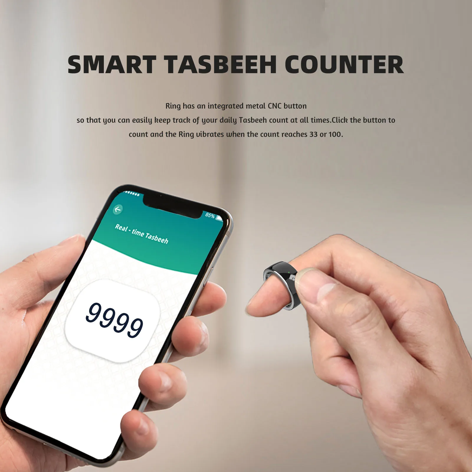 QB708 Smart Muslim Islamic Oem Zikir Finger Counter Digital Smart Tasbih Zikr Ring
QB708 Smart Muslim Islamic Oem Zikir Finger Counter Digital Smart Tasbih Zikr Ring