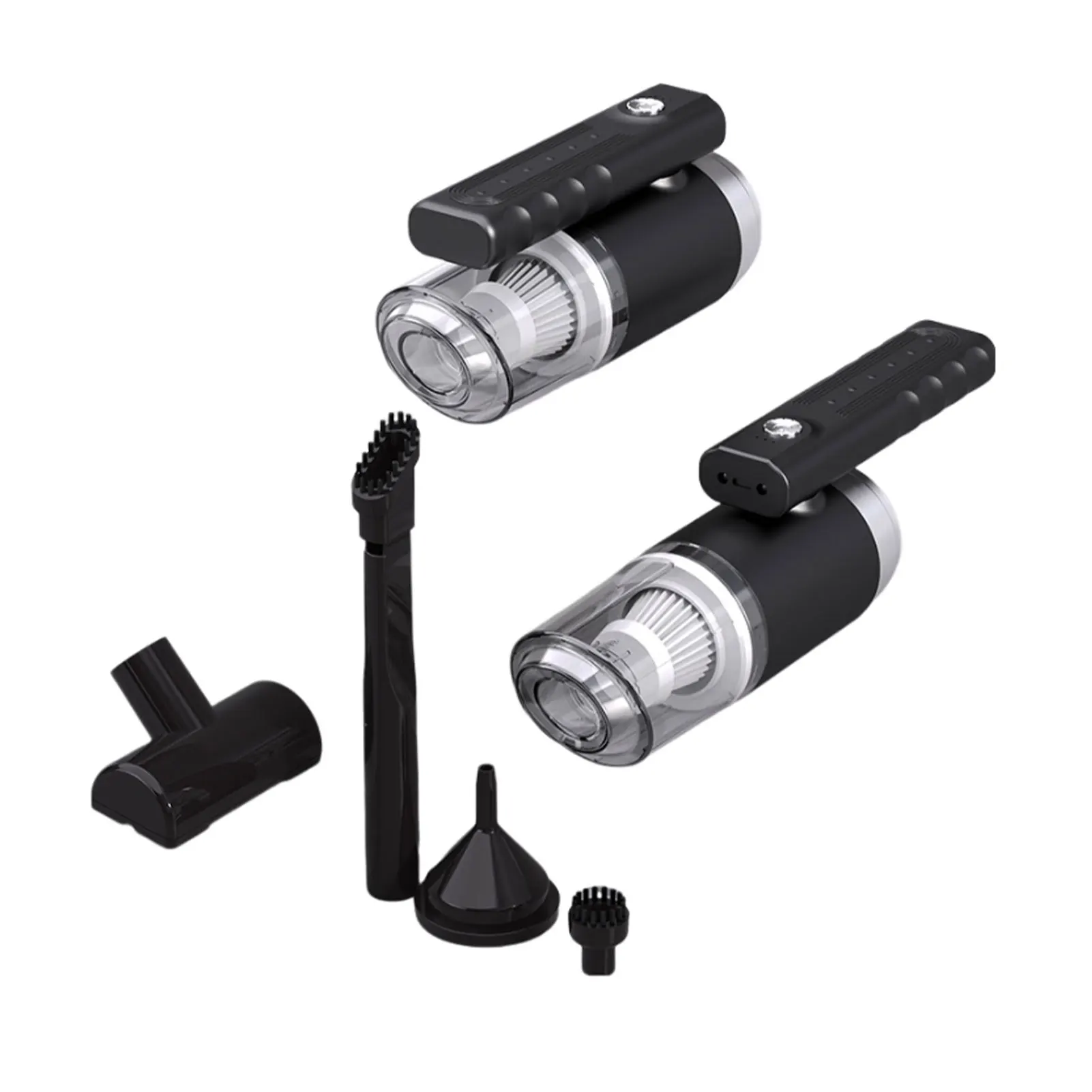 Black Portable Car Vacuum Cleaner With Strong Suction Cleaning Cars And Sofas Effectively Cleaning
Black Portable Car Vacuum Cleaner With Strong Suction Cleaning Cars And Sofas Effectively Cleaning
