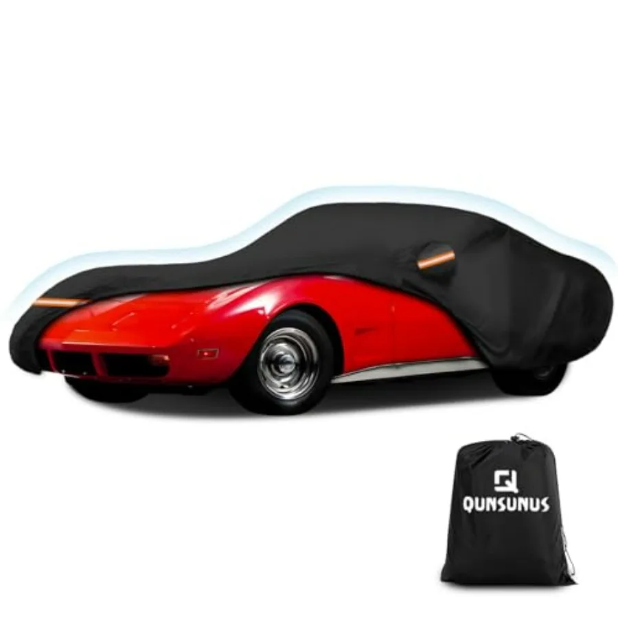 6 Layer Car Cover for C3 Corvette 1968-1982: Waterproof, All-Weather, Windproof, Hail Protection, Black, Heavy-Duty Polyester w
6 Layer Car Cover for C3 Corvette 1968-1982: Waterproof, All-Weather, Windproof, Hail Protection, Black, Heavy-Duty Polyester w