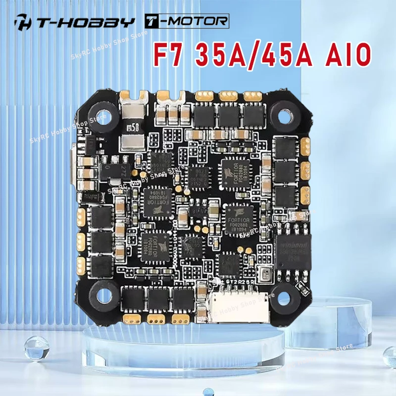 Полетный контроллер T-MOTOR T-HOBBY F7-35A-AIO/F7-45A-AIO 6S MPU6500 STM32F722 с прошивкой BSL и барометром BMP280 для FPV RC
Полетный контроллер T-MOTOR T-HOBBY F7-35A-AIO/F7-45A-AIO 6S MPU6500 STM32F722 с прошивкой BSL и барометром BMP280 для FPV RC