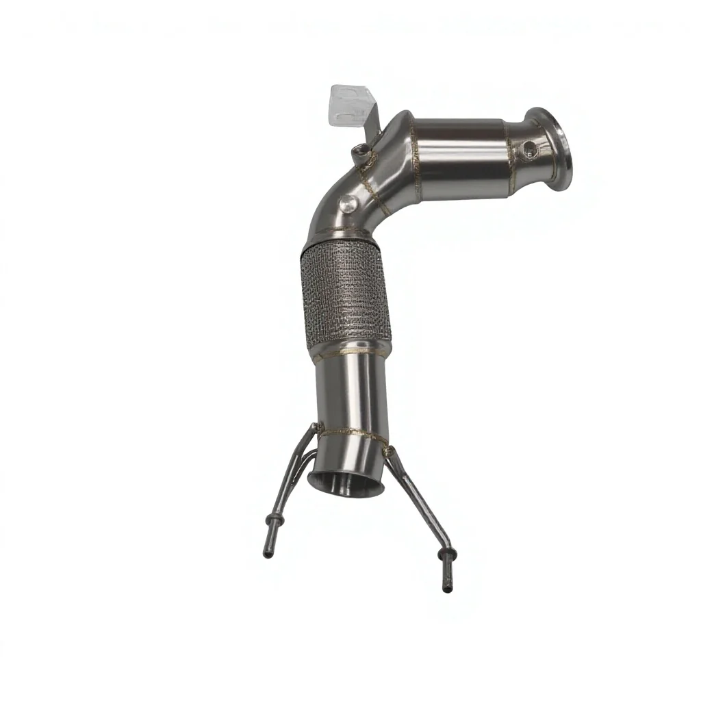 KM High Polished Stainless Steel Exhaust Pipe With OPF & Section for MINI F56 Engine Replacement Pipe
KM High Polished Stainless Steel Exhaust Pipe With OPF & Section for MINI F56 Engine Replacement Pipe