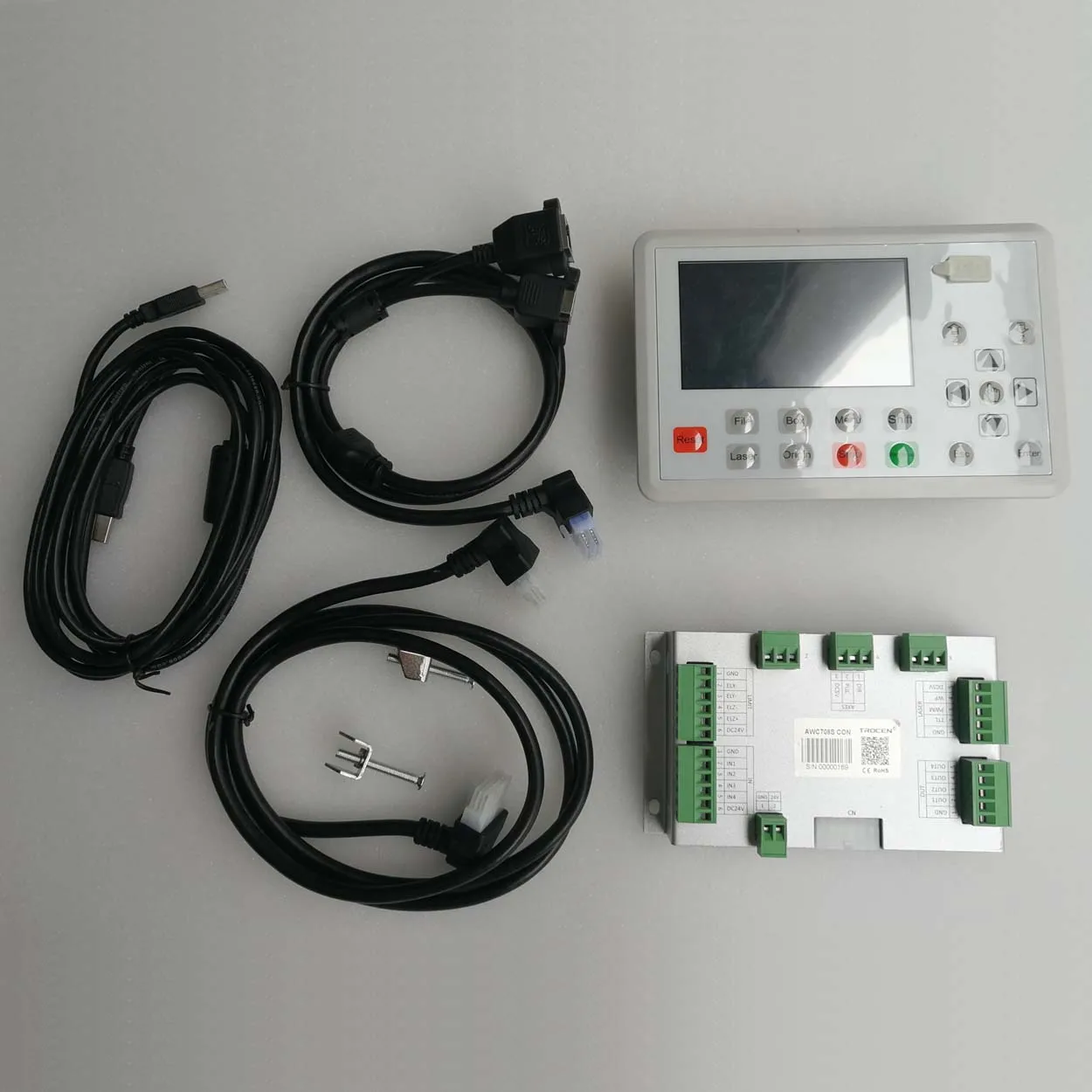 Popular Hot sell AWC708S Simplified Edition Economical Laser Cutting&engraving Control System 3-axis Motion Controller for Co2 L
Popular Hot sell AWC708S Simplified Edition Economical Laser Cutting&engraving Control System 3-axis Motion Controller for Co2 L