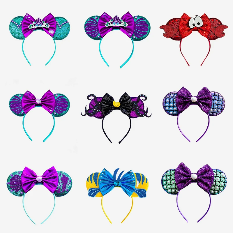 The Little Mermaid Head Bands Girl Cute Ariel Hairband Women Sebastian Ears Headband Kids Princess Headwear Baby Disney Hairband
The Little Mermaid Head Bands Girl Cute Ariel Hairband Women Sebastian Ears Headband Kids Princess Headwear Baby Disney Hairband