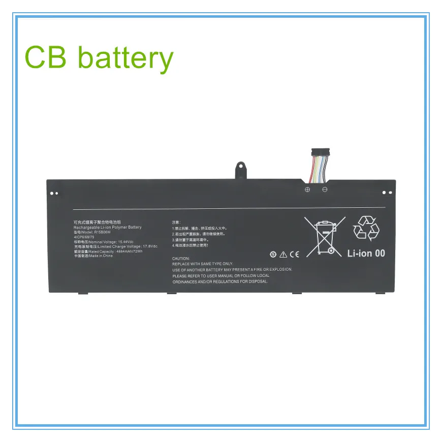 High quality R15B06W Laptop Battery For Pro 15 R5 R7 Edition RMA2204-AA RMA2204-AB RMA2202-AI 16 Z3725
High quality R15B06W Laptop Battery For Pro 15 R5 R7 Edition RMA2204-AA RMA2204-AB RMA2202-AI 16 Z3725