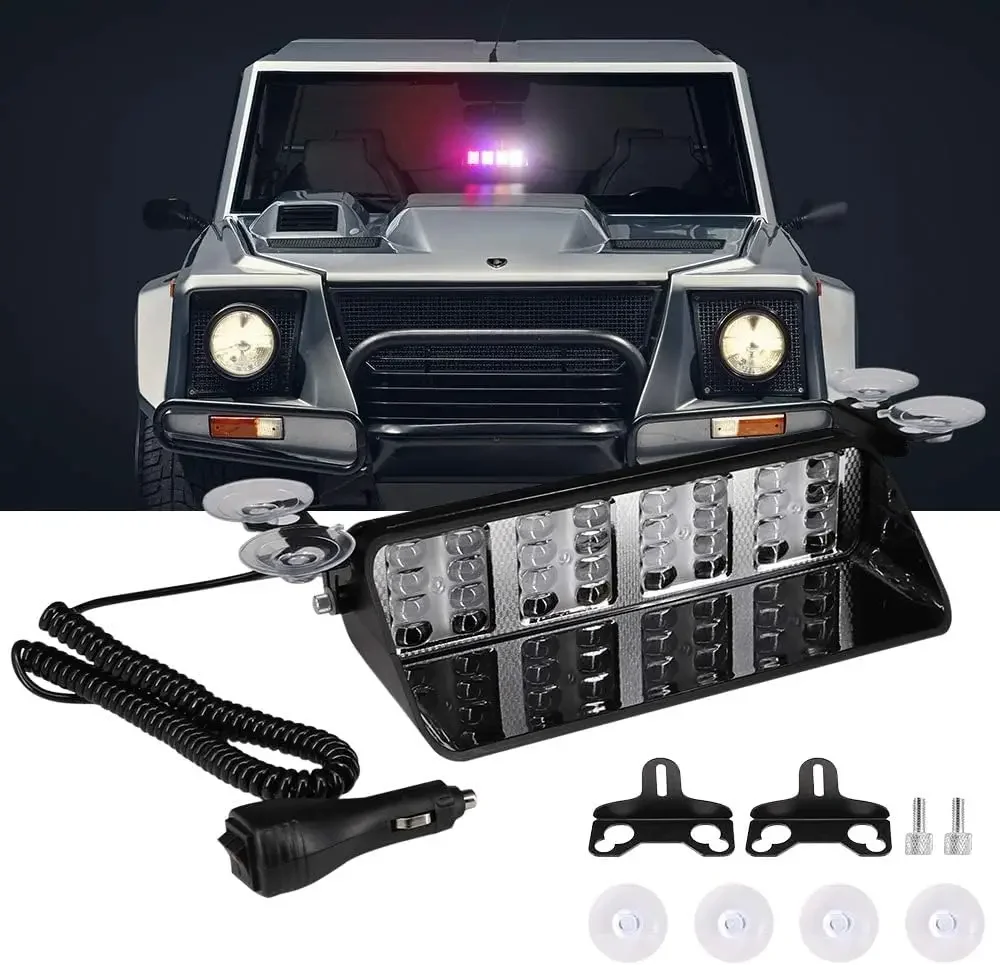 32 светодиодные автомобильные стробоскопы для аварийной вспышки, сигнальная лампа, полоса лобового стекла, авто сборка, красный, синий, янтарный, белый, водонепроницаемый
32 светодиодные автомобильные стробоскопы для аварийной вспышки, сигнальная лампа, полоса лобового стекла, авто сборка, красный, синий, янтарный, белый, водонепроницаемый