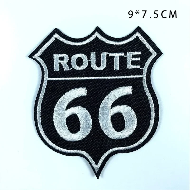 Forever Brothers Motorcycle Clothing Accessories Mourners US Route 66 Badge Adhesive Embroidered Cloth Sticker Spot Appliques
Forever Brothers Motorcycle Clothing Accessories Mourners US Route 66 Badge Adhesive Embroidered Cloth Sticker Spot Appliques