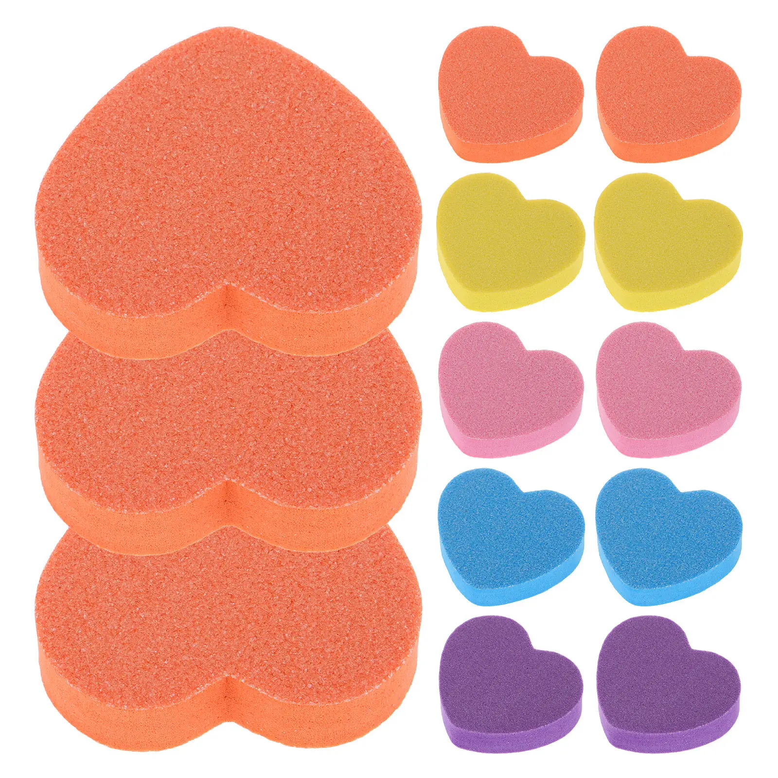50pcs Love Shape Sponge Files For Manicure Diy Home Salon Nail Art Supply Shaping Buffering Tools Nail Files Blocks
50pcs Love Shape Sponge Files For Manicure Diy Home Salon Nail Art Supply Shaping Buffering Tools Nail Files Blocks