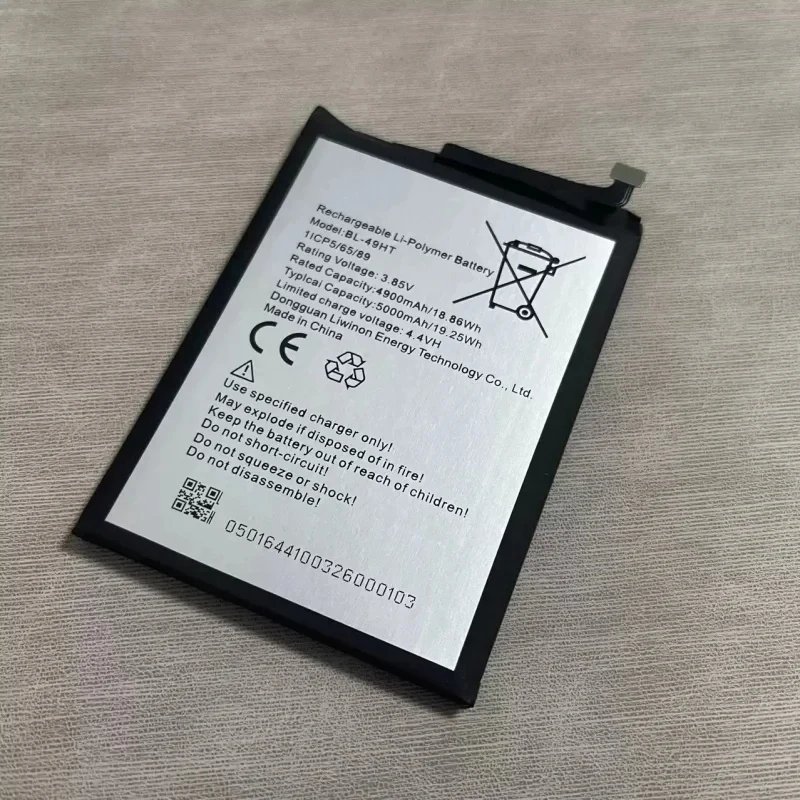Suitable for Transsion TECNO SPARK 6, Camon 16, Camon 16 Pro mobile phone BL-49HT battery
Suitable for Transsion TECNO SPARK 6, Camon 16, Camon 16 Pro mobile phone BL-49HT battery