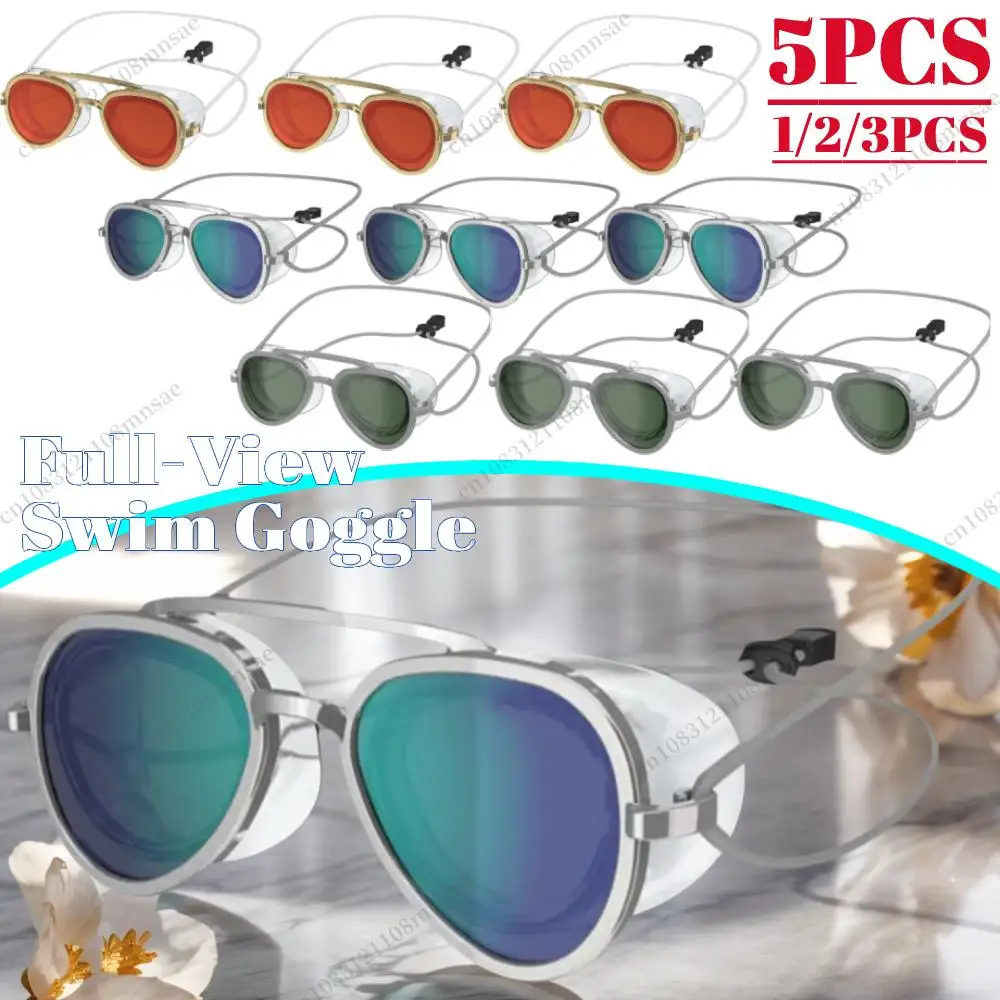 Противотуманные очки для плавания с полным выдом, мужские и женские очки для плавания HD, герметичные регулируемые силиконовые очки для серфинга для бассейна 
Противотуманные очки для плавания с полным выдом, мужские и женские очки для плавания HD, герметичные регулируемые силиконовые очки для серфинга для бассейна