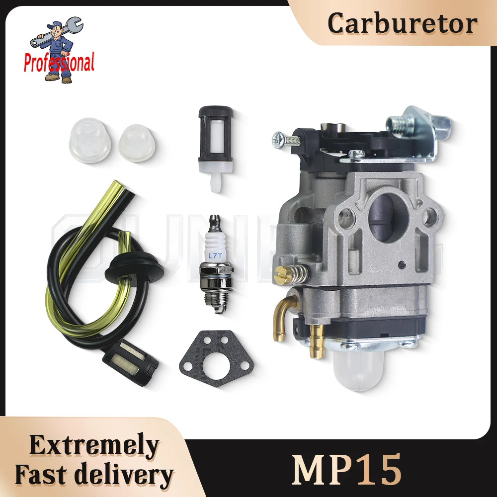 MP15 Complete Carburetor Combo Set For 2 Stroke Lawn Trimmer Weeder Leaf Blower Garden Equipment Repair Accessories
MP15 Complete Carburetor Combo Set For 2 Stroke Lawn Trimmer Weeder Leaf Blower Garden Equipment Repair Accessories