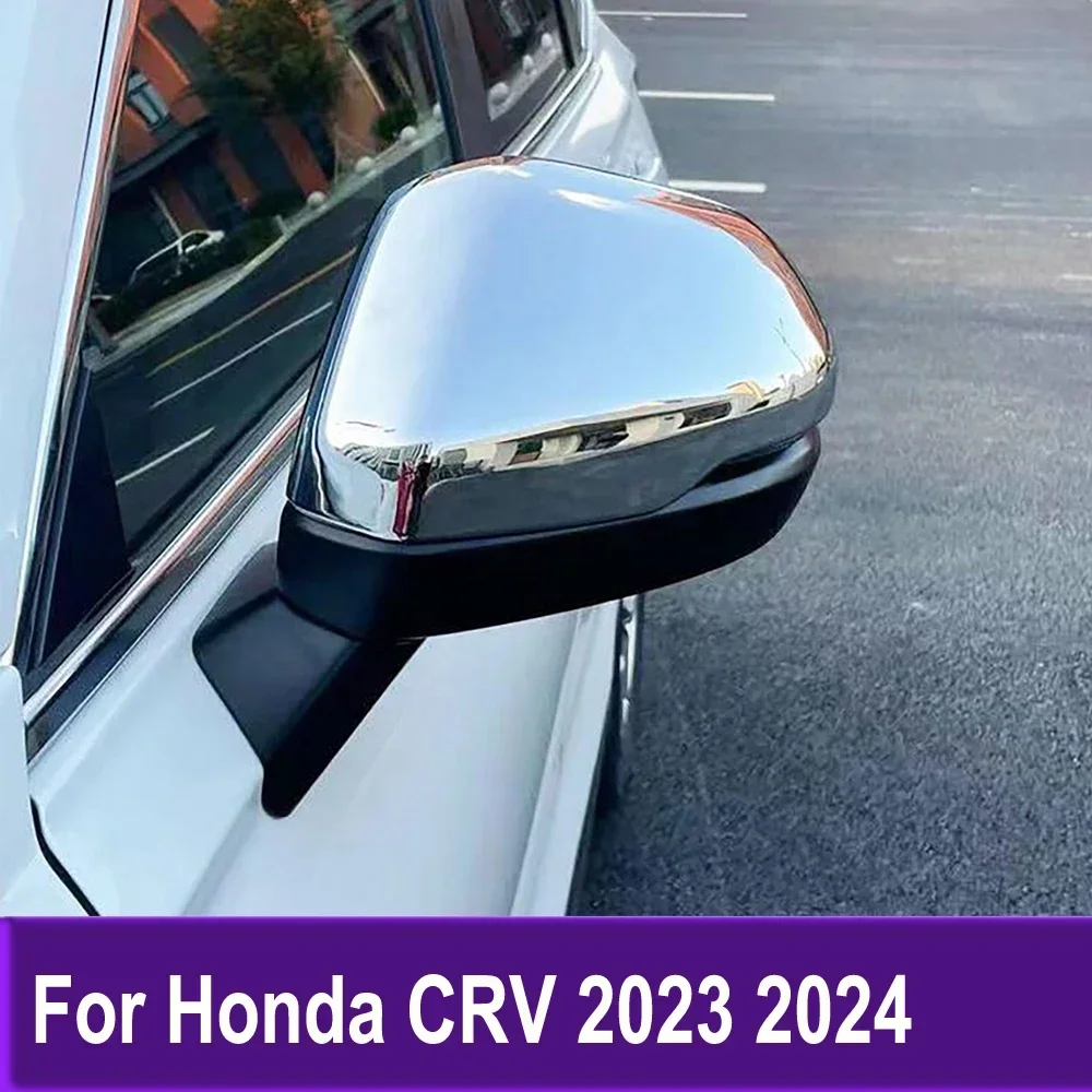 For Honda CRV CR-V 2023 2024 Side Door Mirror Cover Trim Rearview Mirrors Cap Molding Frame Accessories Chrome
For Honda CRV CR-V 2023 2024 Side Door Mirror Cover Trim Rearview Mirrors Cap Molding Frame Accessories Chrome