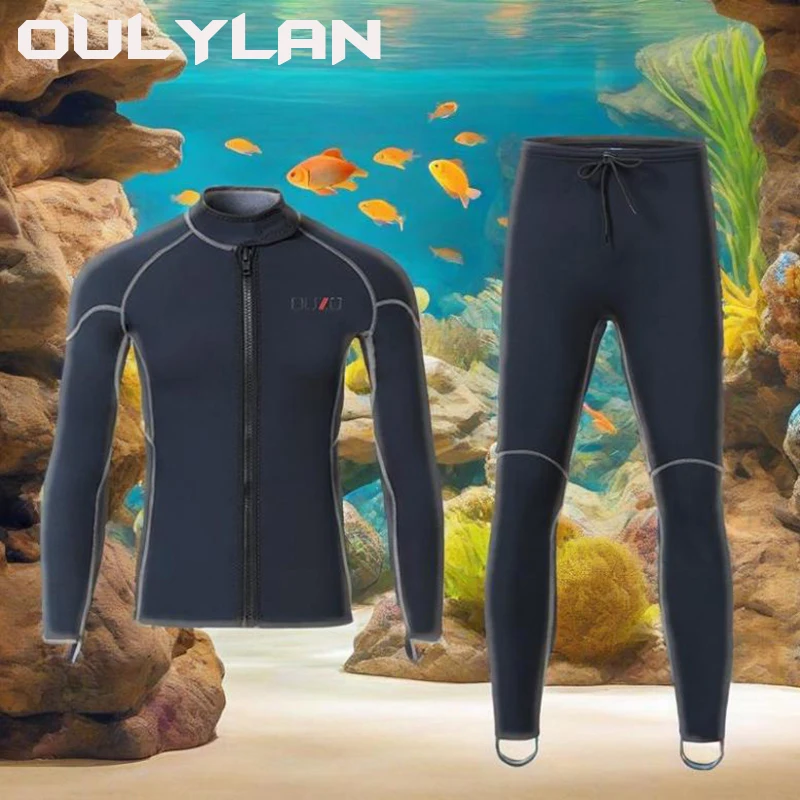Oulylan New 1.5MM Split Sunscreen Neoprene Diving Breathable Full Body Wetsuit Suit Warmth Comfort in Snorkeling
Oulylan New 1.5MM Split Sunscreen Neoprene Diving Breathable Full Body Wetsuit Suit Warmth Comfort in Snorkeling