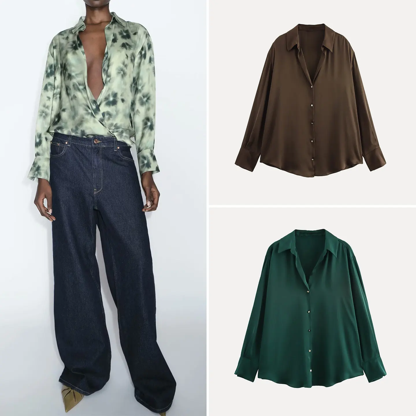 Fashionable Classic Style Women's Shirt Casual Elegant Versatile Summer 2026 Trendy Long Sleeve Floral Print European Style
Fashionable Classic Style Women's Shirt Casual Elegant Versatile Summer 2026 Trendy Long Sleeve Floral Print European Style