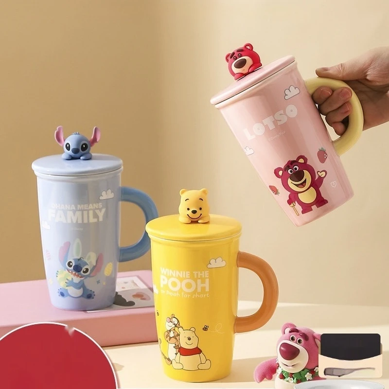 Disney Cute Mug with Lid, Home Drinking Water Breakfast Cup, Office Large Capacity Coffee Cup
Disney Cute Mug with Lid, Home Drinking Water Breakfast Cup, Office Large Capacity Coffee Cup