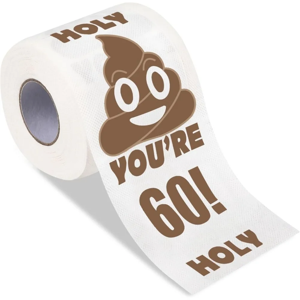Happy Prank Toilet Paper, Happy Birthday Toilet Paper Gag Gifts for Friends Family Birthday Party Decorations (60th Birthday)
Happy Prank Toilet Paper, Happy Birthday Toilet Paper Gag Gifts for Friends Family Birthday Party Decorations (60th Birthday)