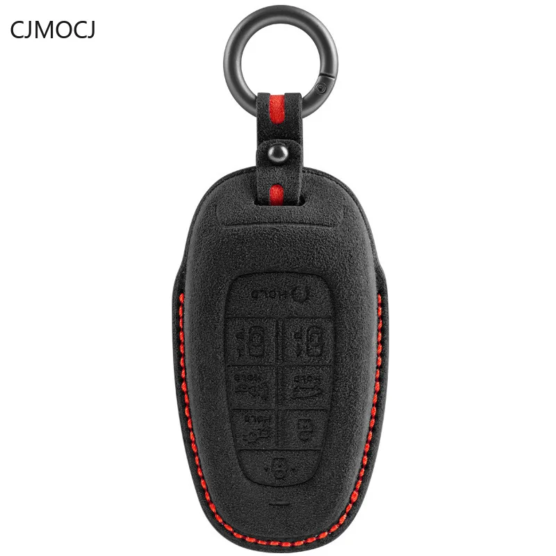 Suede Key Case for Hyundai Sonata, Tucson, Ix35, and Mistra - Premium 3D Key Cover Accessory Keybag Keychain
Suede Key Case for Hyundai Sonata, Tucson, Ix35, and Mistra - Premium 3D Key Cover Accessory Keybag Keychain