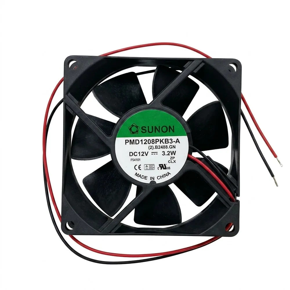 For SUNON PMD1208PKB3-A 8020 DC12V 3.2W 8CM 2-Wire Silent Cooling Fan
For SUNON PMD1208PKB3-A 8020 DC12V 3.2W 8CM 2-Wire Silent Cooling Fan