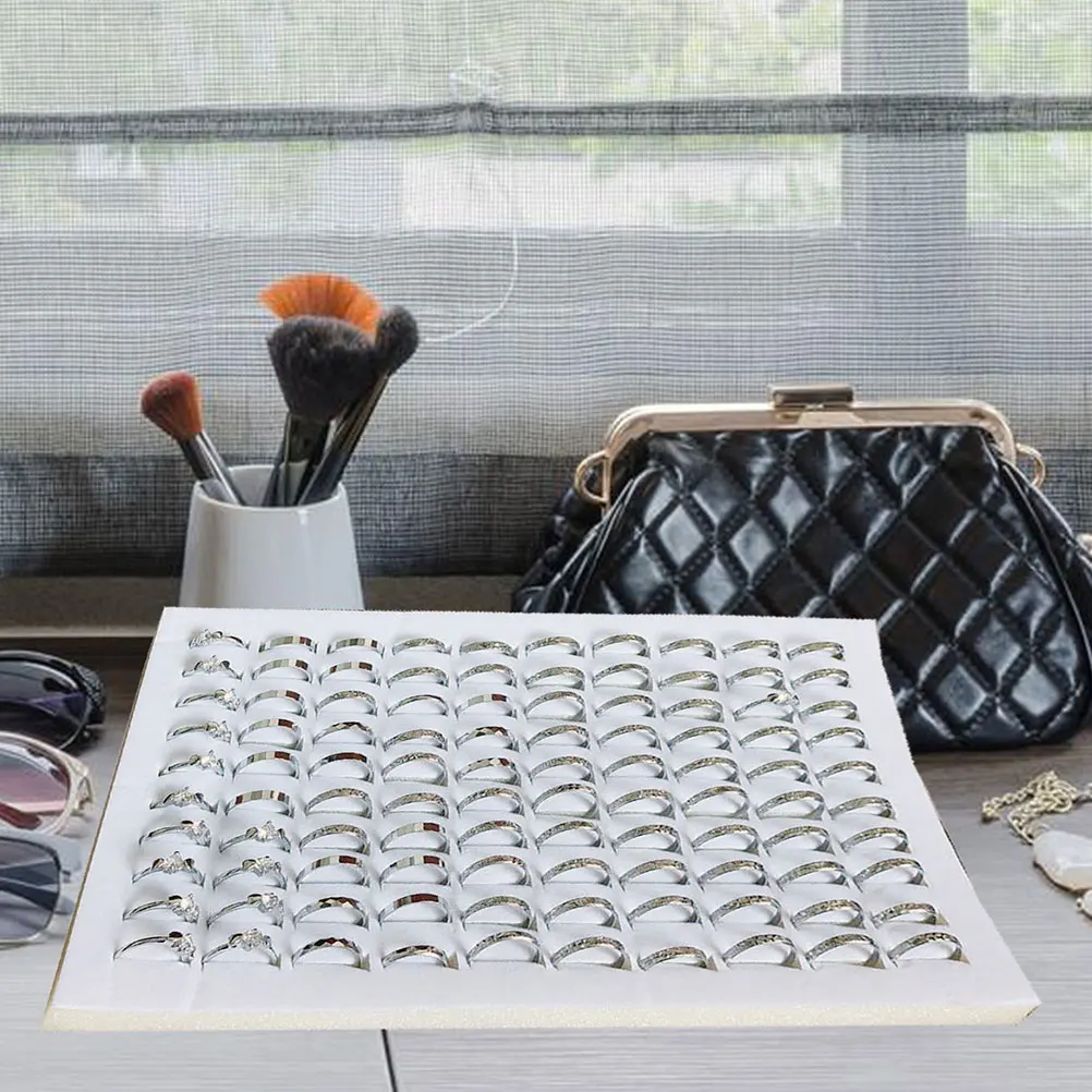 10 Pcs Jewelry Box Pad Black Ring Display Sponge Mat Insert Holder Earring Tray Case Storage Jewelry Packaging Display Tools
10 Pcs Jewelry Box Pad Black Ring Display Sponge Mat Insert Holder Earring Tray Case Storage Jewelry Packaging Display Tools