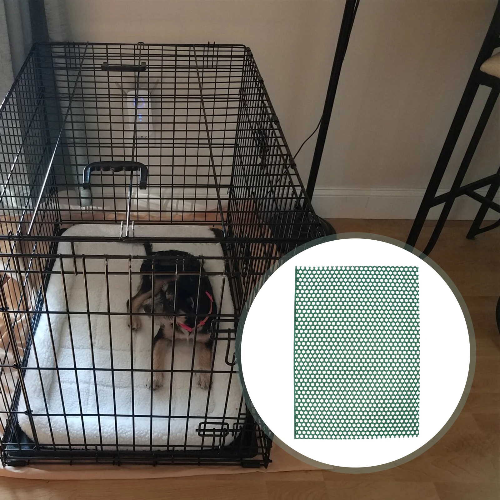 Dog Crate Pad PVC Mat Pet Cage Base Plate Urine Isolation Drainage Hole Prevent Scratches Small Animal Floor Toy
Dog Crate Pad PVC Mat Pet Cage Base Plate Urine Isolation Drainage Hole Prevent Scratches Small Animal Floor Toy
