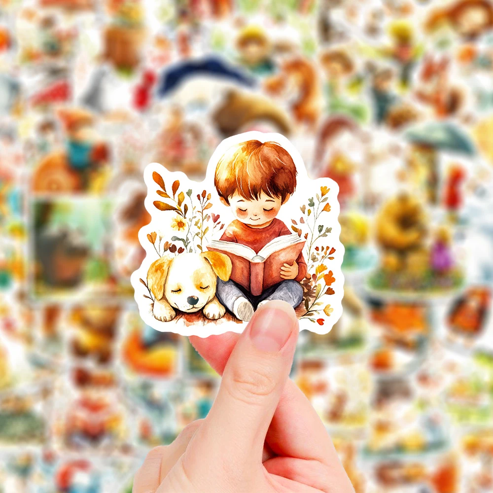 10/30/56pcs Vintage Fairy Tale Forest Animals Stickers Waterproof DIY Stationery Phone Notebook Cute Cartoon Graffiti Decals Toy
10/30/56pcs Vintage Fairy Tale Forest Animals Stickers Waterproof DIY Stationery Phone Notebook Cute Cartoon Graffiti Decals Toy