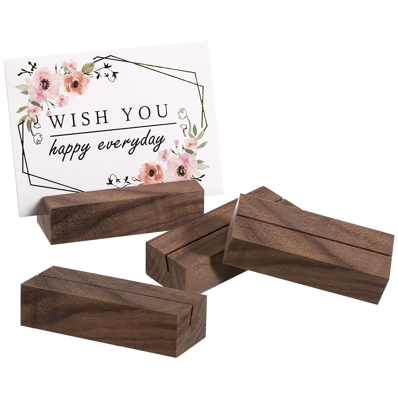 12 Pcs Wooden Base Postcard Holders Secure Display Stand Compact Multi Purpose Use Table Number Photo Easel Holder
12 Pcs Wooden Base Postcard Holders Secure Display Stand Compact Multi Purpose Use Table Number Photo Easel Holder