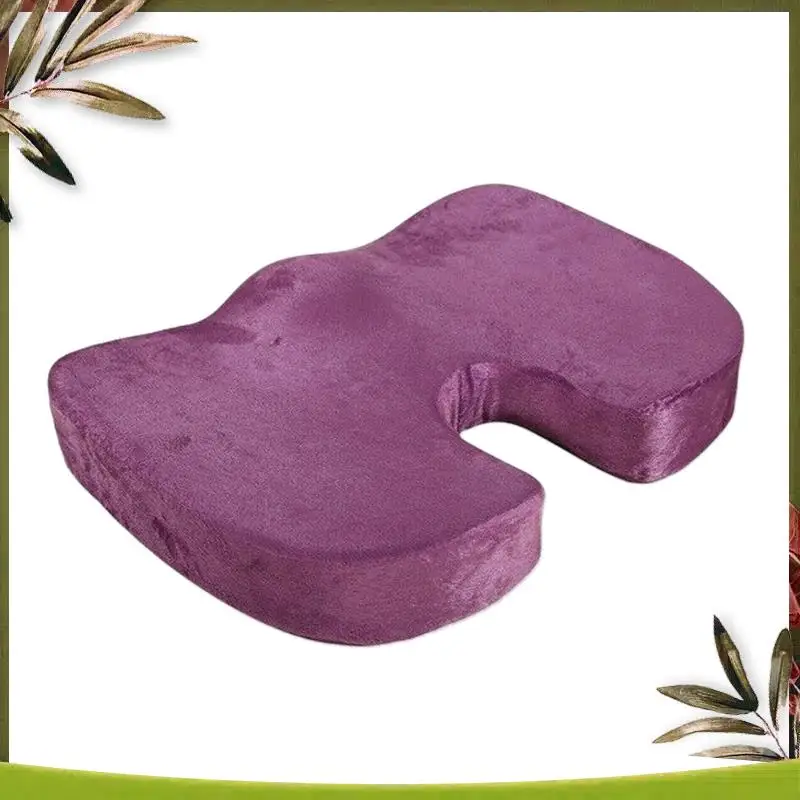 A83R-2 Pcs Memory Foam Cushion Coccyx Orthopedic Pain Chair Relief Office Seat U Pillow, Violet & Gray
A83R-2 Pcs Memory Foam Cushion Coccyx Orthopedic Pain Chair Relief Office Seat U Pillow, Violet & Gray
