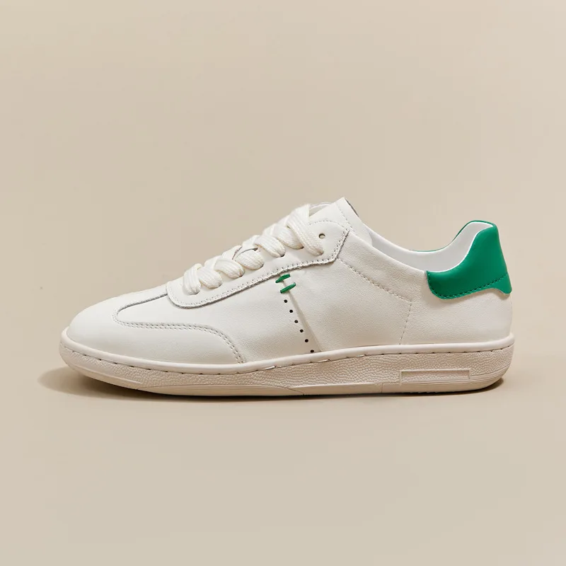 Spring New Shoes for Women Genuine Leather Casual Shoes Girl Classical White Flat Skateboard Shoes Lace-up Sneaker
Spring New Shoes for Women Genuine Leather Casual Shoes Girl Classical White Flat Skateboard Shoes Lace-up Sneaker