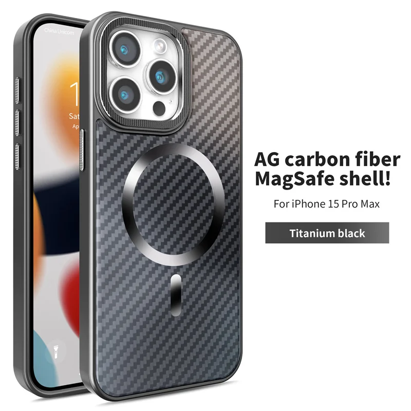 Magnetic Carbon Fiber Texture Plating Phone Case For iPhone 12 13 14 15 16 Pro Max Plus For Magsafe Shockproof Protective Cover
Magnetic Carbon Fiber Texture Plating Phone Case For iPhone 12 13 14 15 16 Pro Max Plus For Magsafe Shockproof Protective Cover