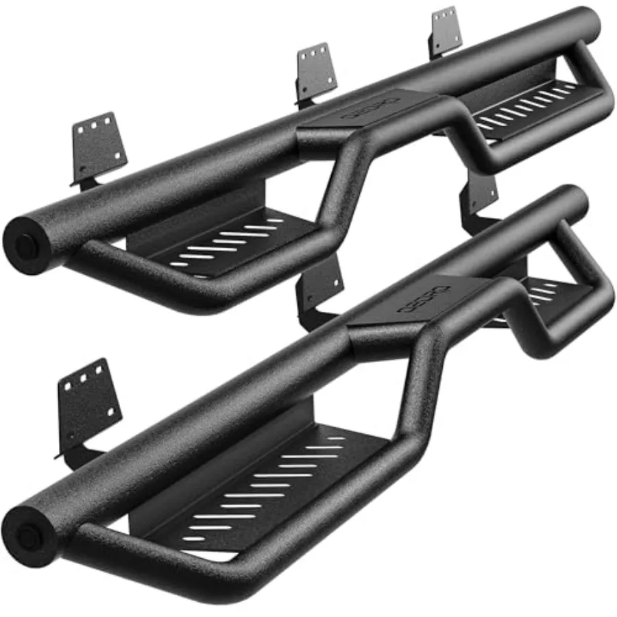 6 Inch Running Boards for 2019-2026 Ram 1500 Crew Cab Heavy-Duty Steel Bolt-on Side Steps with Black Finish Durable and Easy In
6 Inch Running Boards for 2019-2026 Ram 1500 Crew Cab Heavy-Duty Steel Bolt-on Side Steps with Black Finish Durable and Easy In