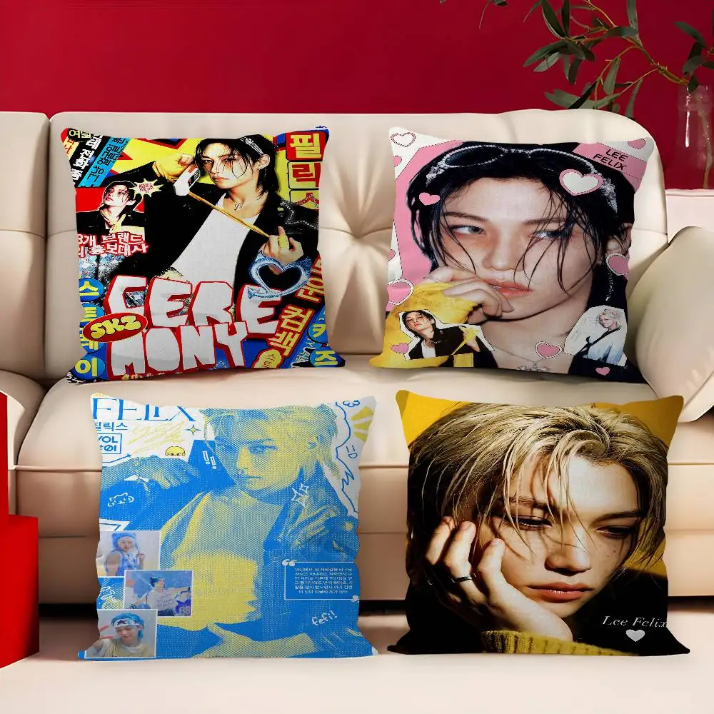 Felix Stray Kids Kpop Maple Design Cushion Cover Happy Autumn Harvest decor Holiday Decorati Pillow Cover
Felix Stray Kids Kpop Maple Design Cushion Cover Happy Autumn Harvest decor Holiday Decorati Pillow Cover