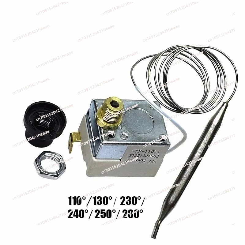 Suitable for Electric Fryer Oven Temperature Control 110° 130° 230° 240° 250° 280° Temperature Limit Protector Thermostat
Suitable for Electric Fryer Oven Temperature Control 110° 130° 230° 240° 250° 280° Temperature Limit Protector Thermostat