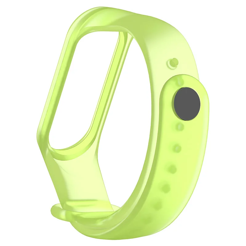 Translucent Silicone Smart Watch Strap Replacement Watchband for Xiaomi Mi Band 3/4 - Transparent Green
Translucent Silicone Smart Watch Strap Replacement Watchband for Xiaomi Mi Band 3/4 - Transparent Green