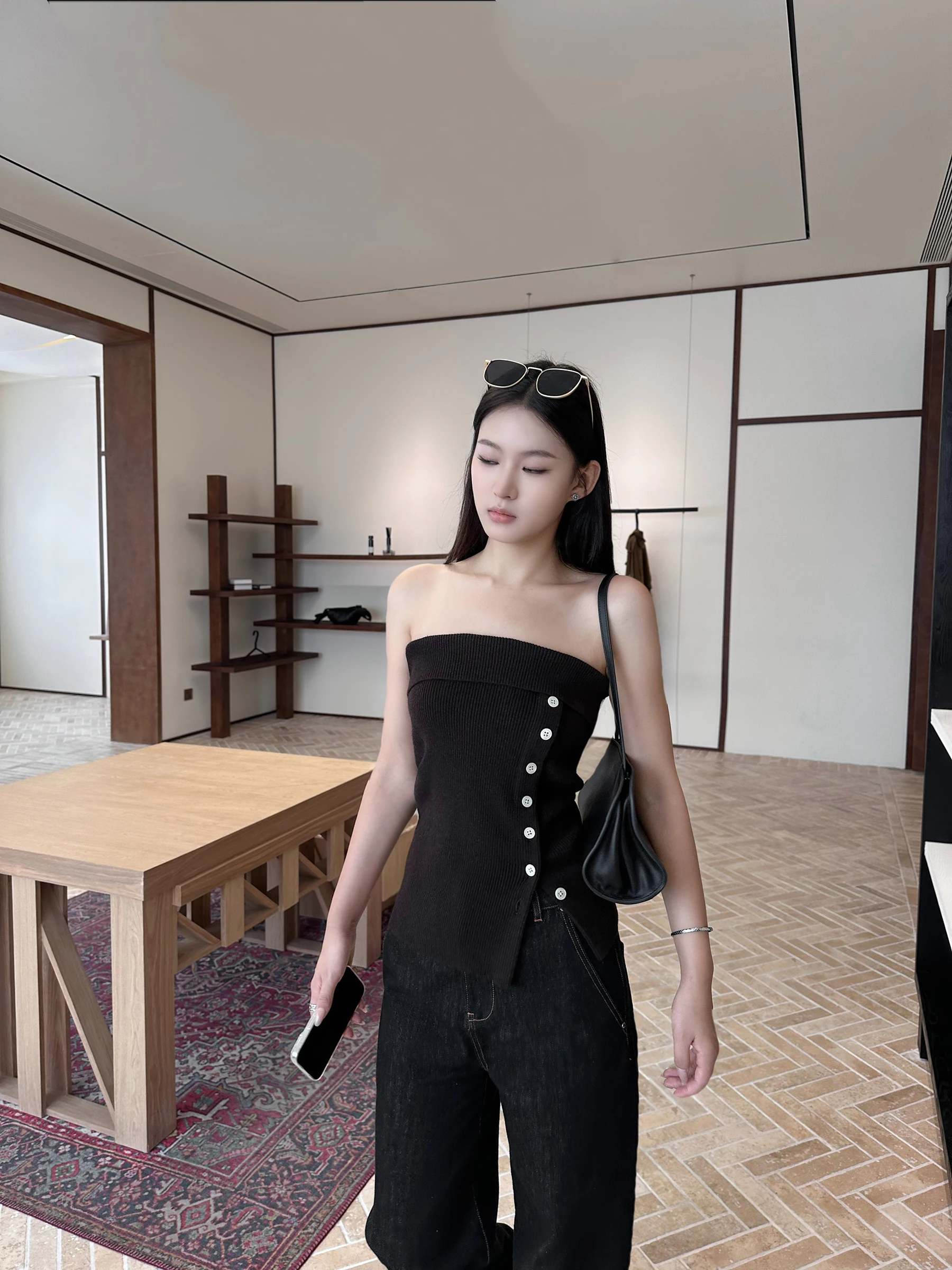 5werkwen Ретро-модный комбинезон с дизайнерским подолом, без бретелек, простой, вязаный, из смесовой шерсти, для работы
5werkwen Ретро-модный комбинезон с дизайнерским подолом, без бретелек, простой, вязаный, из смесовой шерсти, для работы