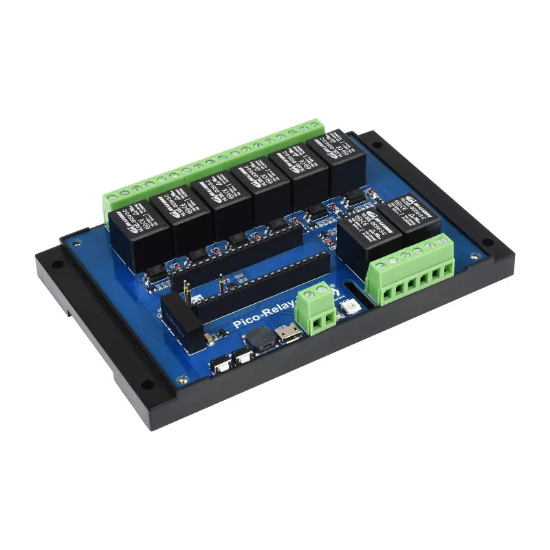 Waveshare Pico-Relay-B,Industrial 8-Channel Relay Module for Raspberry Pi Pico, Multi Protection
Waveshare Pico-Relay-B,Industrial 8-Channel Relay Module for Raspberry Pi Pico, Multi Protection