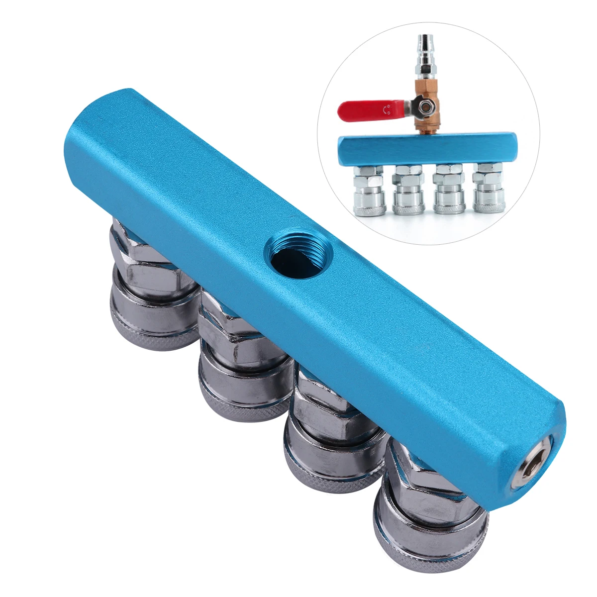 Air Hose Fittings Stainless Steel Quick Connect Coupler Plug Pneumatic Connector Compressor Accessories Durable Sealing Easy 
Air Hose Fittings Stainless Steel Quick Connect Coupler Plug Pneumatic Connector Compressor Accessories Durable Sealing Easy