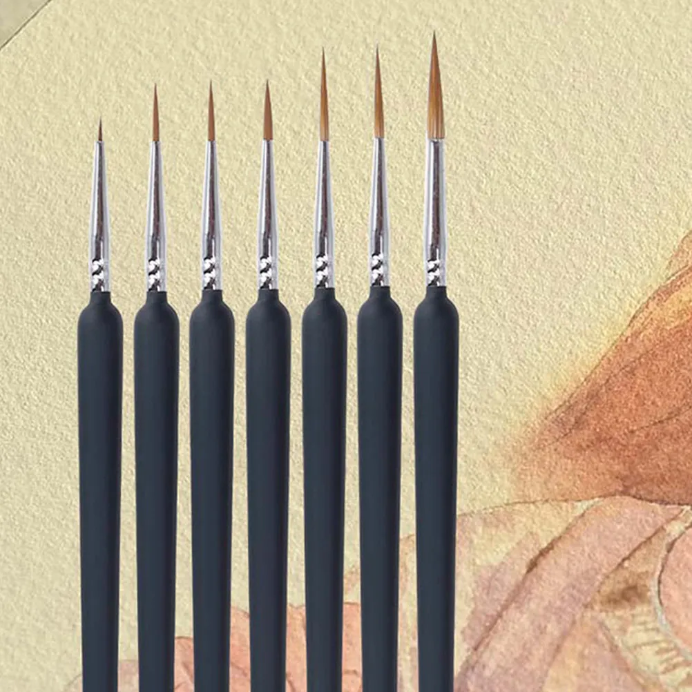 9Pcs Lightweight Portable Paintbrush Set Line Drawing Pen Water Color Brush for Beginners Professionals Acrylic Oil Gouache
9Pcs Lightweight Portable Paintbrush Set Line Drawing Pen Water Color Brush for Beginners Professionals Acrylic Oil Gouache