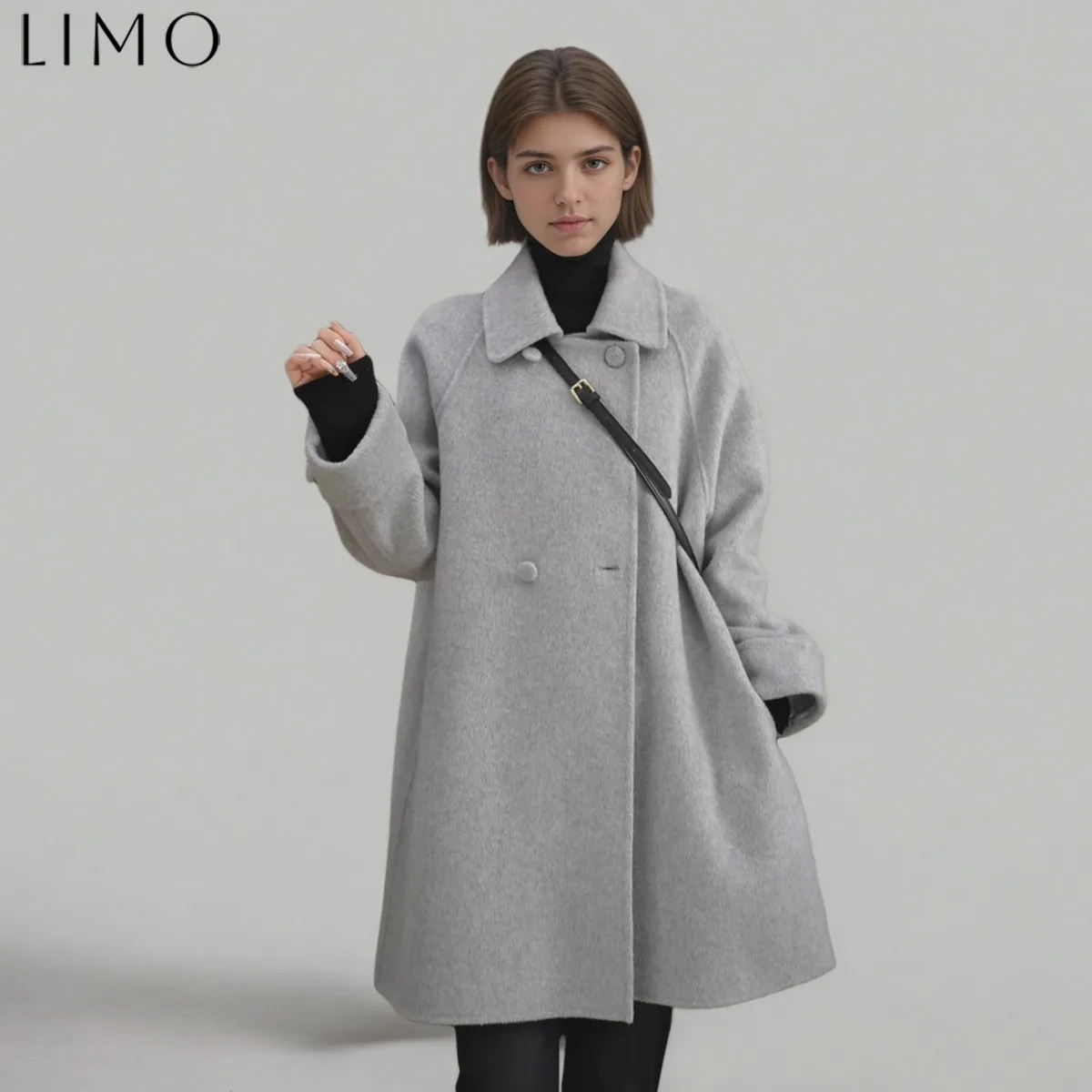 BLMO Minimalist Stand Collar Wool Cotton Blend Coat Women Office Commute Autumn Winter extremely good
BLMO Minimalist Stand Collar Wool Cotton Blend Coat Women Office Commute Autumn Winter extremely good