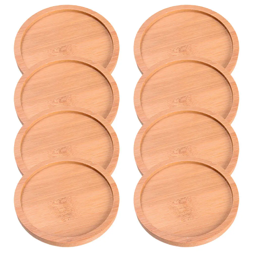 8Pcs Bamboo Flowerpot Trays Anti-Leak Saucers for Plants Round Plant Tray with High Edges Indoor Outdoor Decoration Garden Use
8Pcs Bamboo Flowerpot Trays Anti-Leak Saucers for Plants Round Plant Tray with High Edges Indoor Outdoor Decoration Garden Use