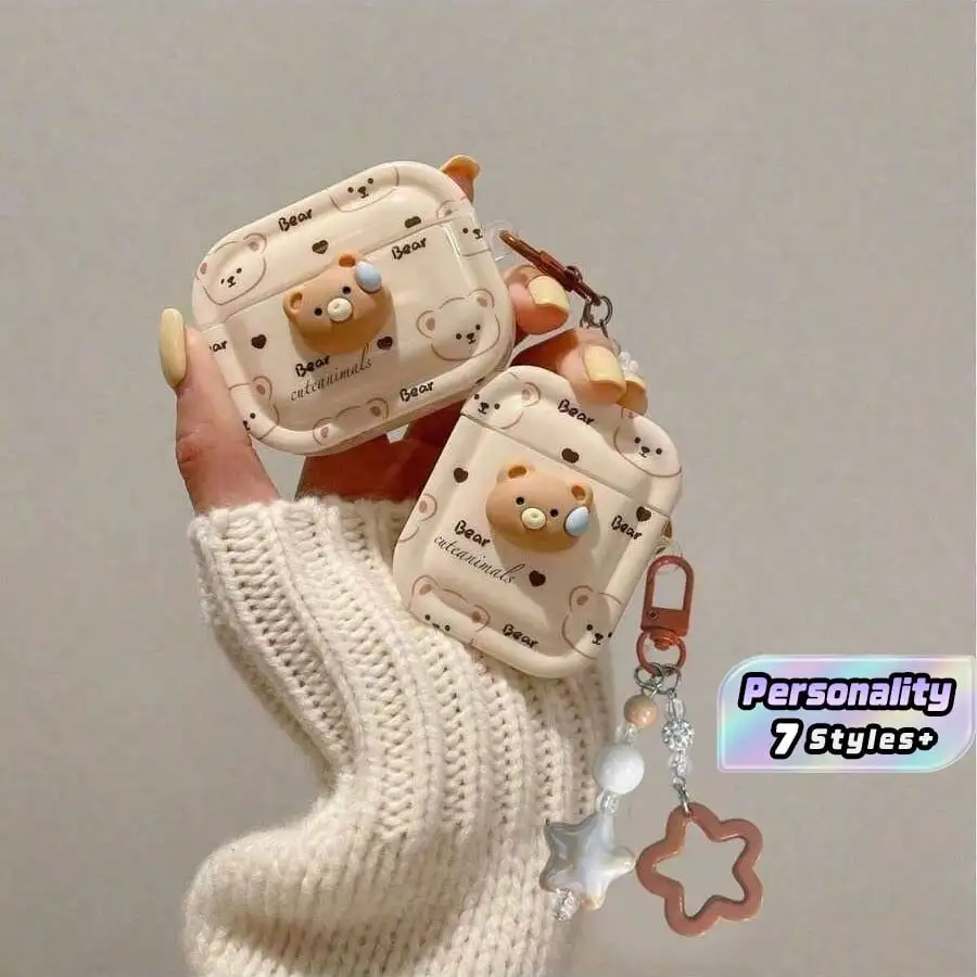 White Bear Element Bluetooth Earphone Case White Teddy Bear Element Bluetooth Earphone Case Compatible With Apple Bluetooth Earphones 4th Gen, Apple Protective Case For 2nd/3rd Gen, New Vintage White Protective Cover Spring Gift Birthday
White Bear Element Bluetooth Earphone Case White Teddy Bear Element Bluetooth Earphone Case Compatible With Apple Bluetooth Earphones 4th Gen, Apple Protective Case For 2nd/3rd Gen, New Vintage White Protective Cover Spring Gift Birthday