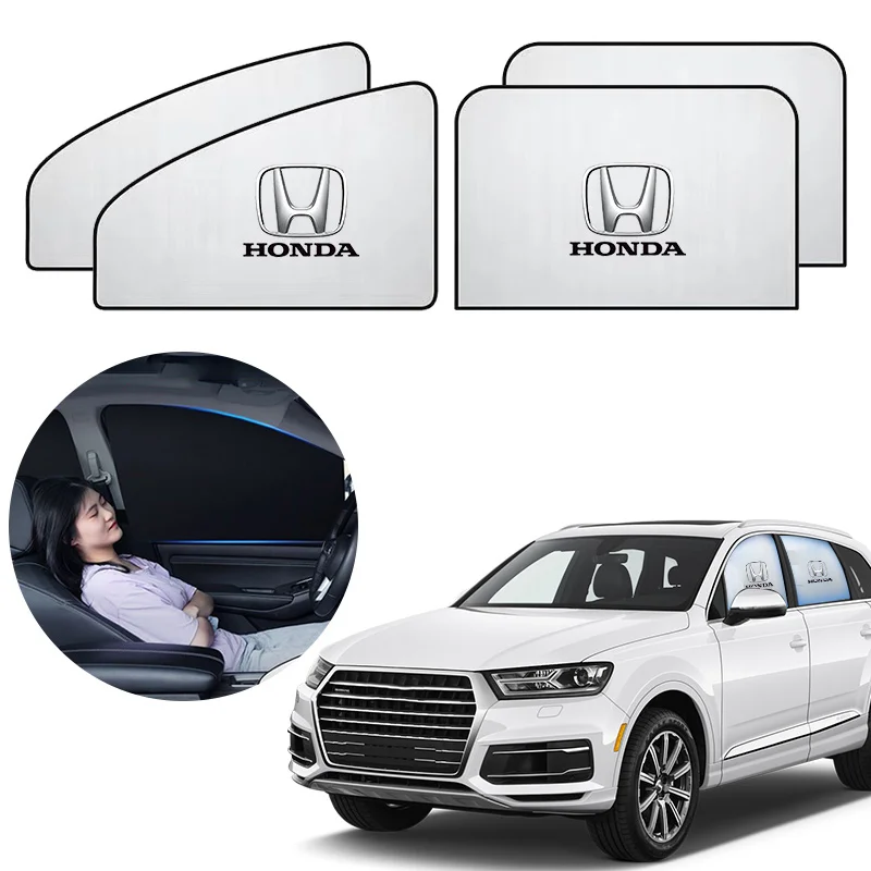 Car Side Window Sunshade Curtain Sunscreen Opaque Sun Protector For Honda Civic XRV HRV CRV BRV City Accord Fit Jazz Interior
Car Side Window Sunshade Curtain Sunscreen Opaque Sun Protector For Honda Civic XRV HRV CRV BRV City Accord Fit Jazz Interior