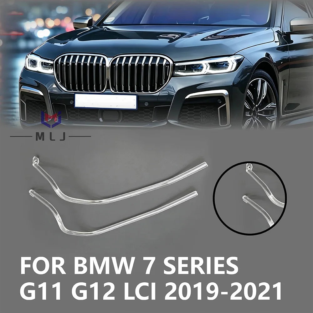 For BMW 7 Series G11 G12 2019-2021 Angel Eyes Headlight Replacement Spare Parts LED DRL Acrylic Light Guide Strip Tube Plate
For BMW 7 Series G11 G12 2019-2021 Angel Eyes Headlight Replacement Spare Parts LED DRL Acrylic Light Guide Strip Tube Plate