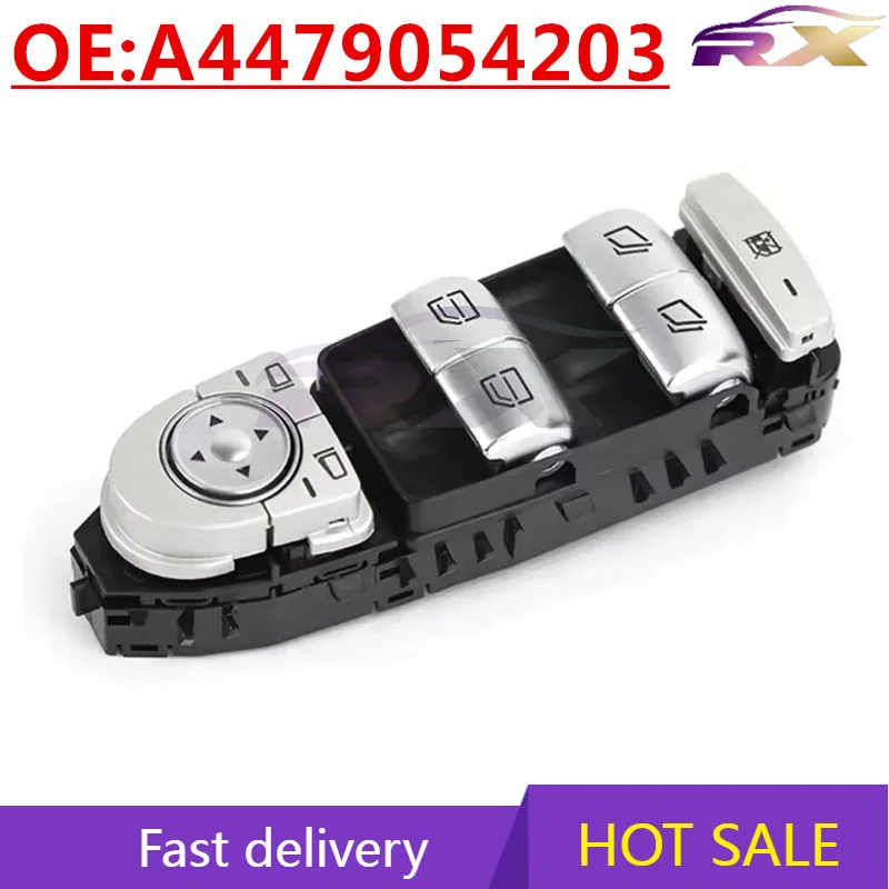 OEM:A4479054203 Suitable for 2015-2019 Mercedes-Benz Viano Powered Windows Main Switch Glass Lift Switch
OEM:A4479054203 Suitable for 2015-2019 Mercedes-Benz Viano Powered Windows Main Switch Glass Lift Switch