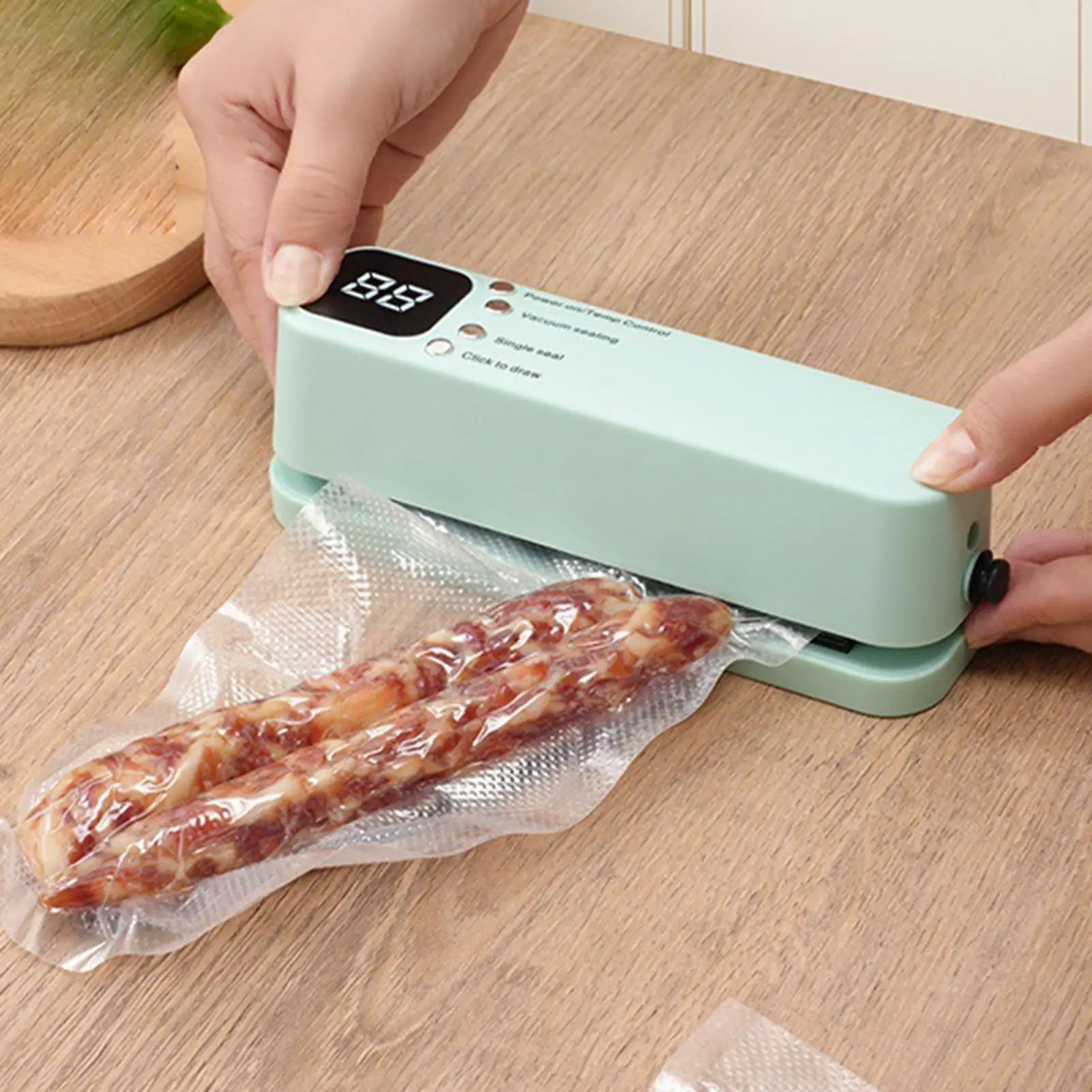 Vacuum Sealer Machine USB Rechargeable Portable Sealing Tool Compact Vacuum Sealer For Home Kitchen Dormitory Apartment Hotel
Vacuum Sealer Machine USB Rechargeable Portable Sealing Tool Compact Vacuum Sealer For Home Kitchen Dormitory Apartment Hotel