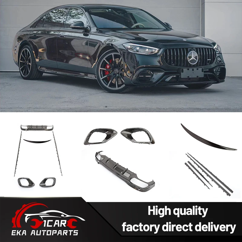 FOR Benz S Class W223 AMG S63 1: 1 Dry Carbon Fiber Parts. 21+ S-Class front bumper dry carbon trim front lip Rear spoiler
FOR Benz S Class W223 AMG S63 1: 1 Dry Carbon Fiber Parts. 21+ S-Class front bumper dry carbon trim front lip Rear spoiler