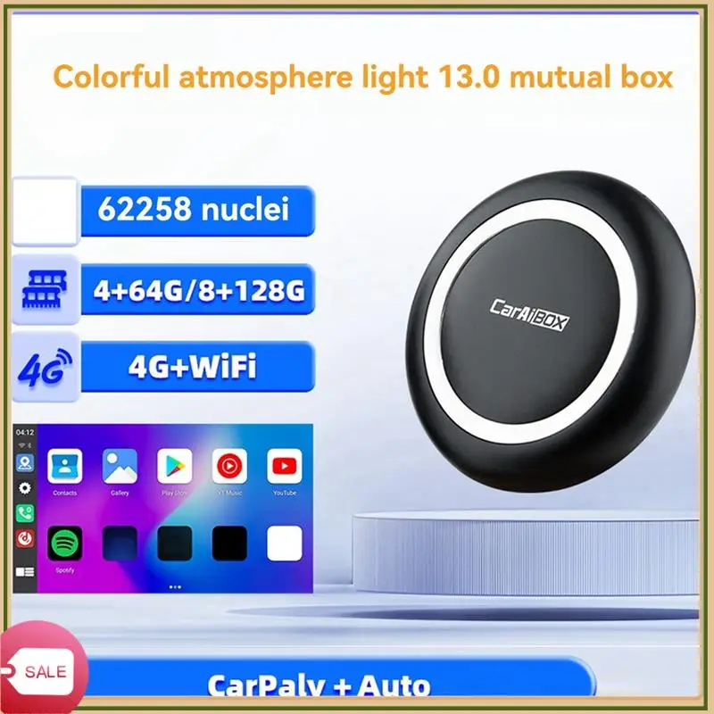 Unique Carplay Ai Box Android 13 8G +128G QCM6225 8-Core Wireless Android Auto Support 4G LTE TV Car Play Smart Box
Unique Carplay Ai Box Android 13 8G +128G QCM6225 8-Core Wireless Android Auto Support 4G LTE TV Car Play Smart Box