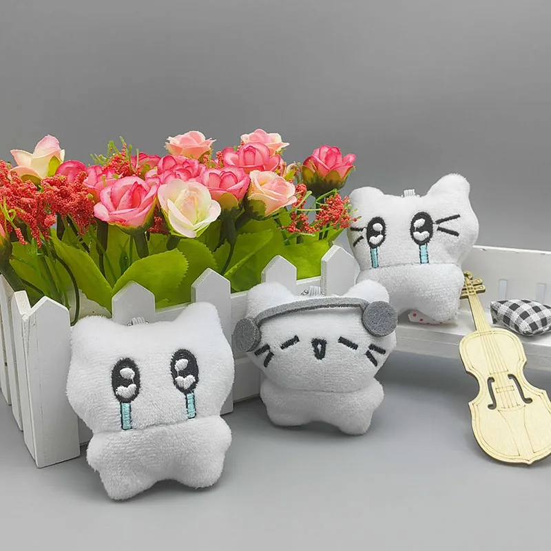Cute Headphones Kitten Couple Keychain Mini Crying Cat Doll Plush Keyring Cartoon Dog Bee Bag Pendant Charms Backpack Decoration
Cute Headphones Kitten Couple Keychain Mini Crying Cat Doll Plush Keyring Cartoon Dog Bee Bag Pendant Charms Backpack Decoration