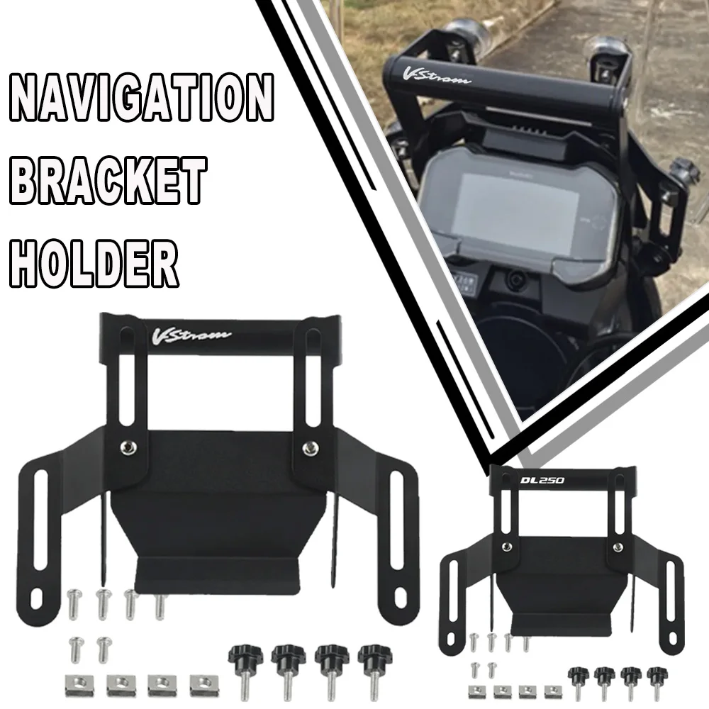 For SUZUKI V-STROM DL250 DL 250 V-STROM Navigation Support Windshield Lifting Function Adjustment GPS Phone Bracket Motorcycle
For SUZUKI V-STROM DL250 DL 250 V-STROM Navigation Support Windshield Lifting Function Adjustment GPS Phone Bracket Motorcycle