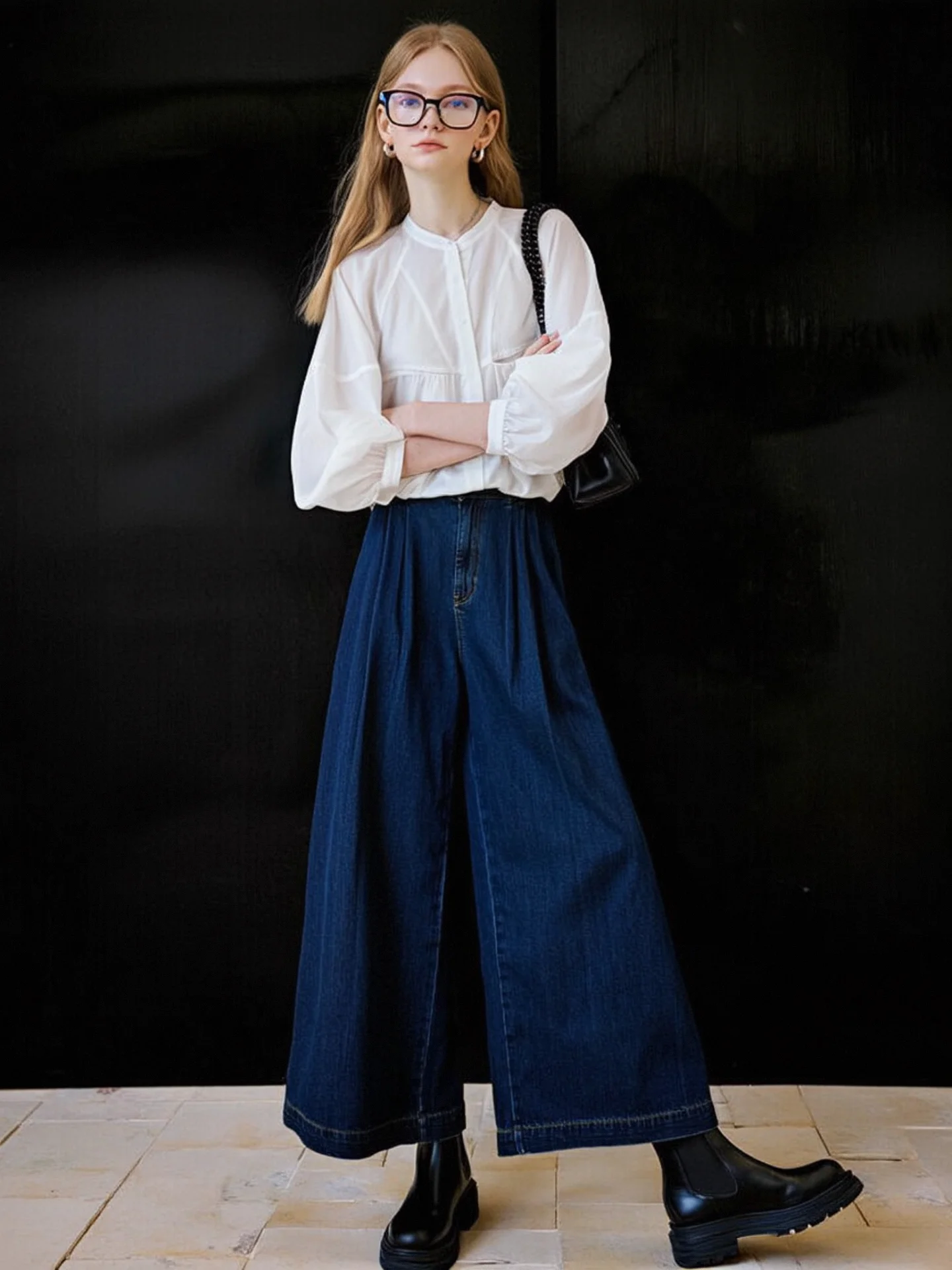HUAAPPUW Commuter round Neck Long Sleeve Shirt Spring 2026 New Style White Loose Versatile Button up Top Women's Fashion
HUAAPPUW Commuter round Neck Long Sleeve Shirt Spring 2026 New Style White Loose Versatile Button up Top Women's Fashion